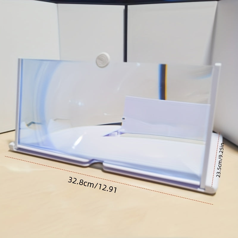 18 Inch Oversized Mobile Phone Screen Amplifier - 3D Stretch Magnifier Stand for Clear Viewing and Comfortable Use