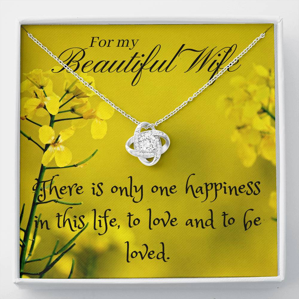 27 Love Knot For My Beautiful Wife