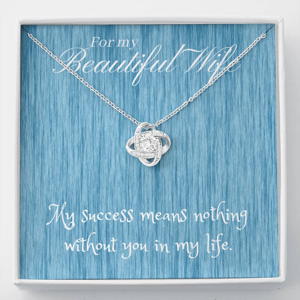 2 Love Knot For My Beautiful Wife