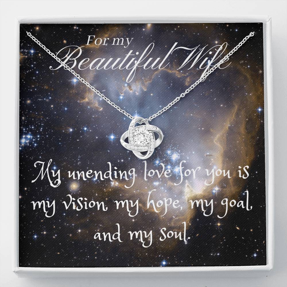 24 Love Knot For My Beautiful Wife