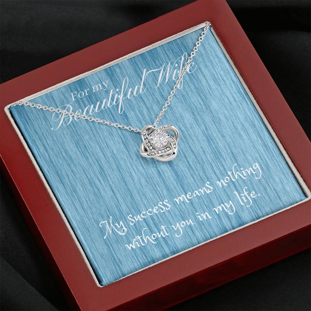 2 Love Knot For My Beautiful Wife